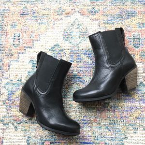 ❤️ Black Leather Harley Davidson Boots